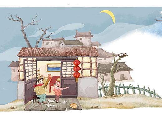 老童谣 插画