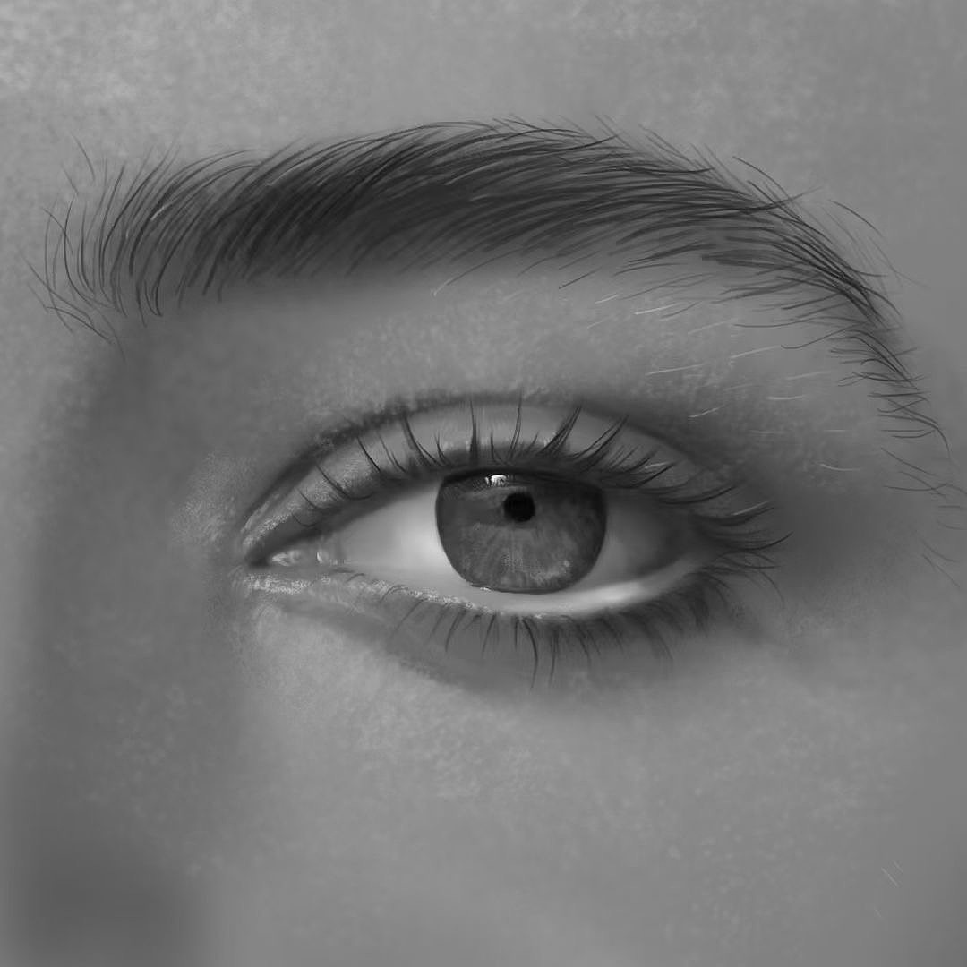 眼睛详细作画步骤!