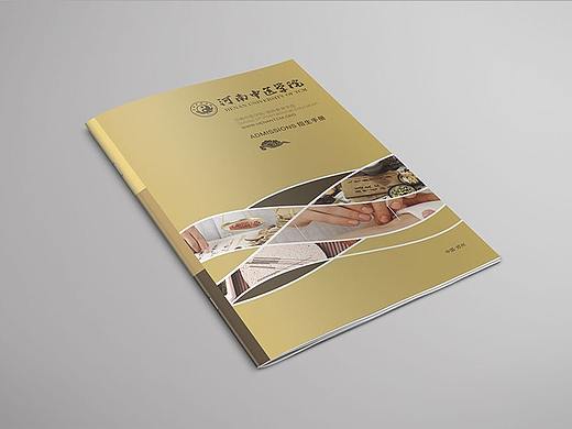 一个大学宣传册