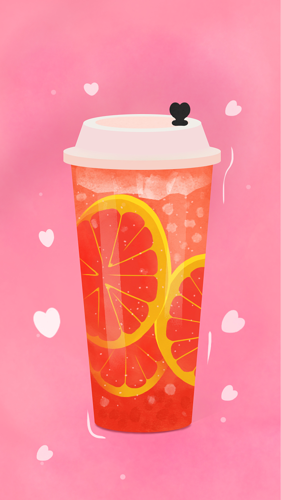 一杯果汁饮料|插画|创作习作|liaocong_临摹作品-站酷zcool