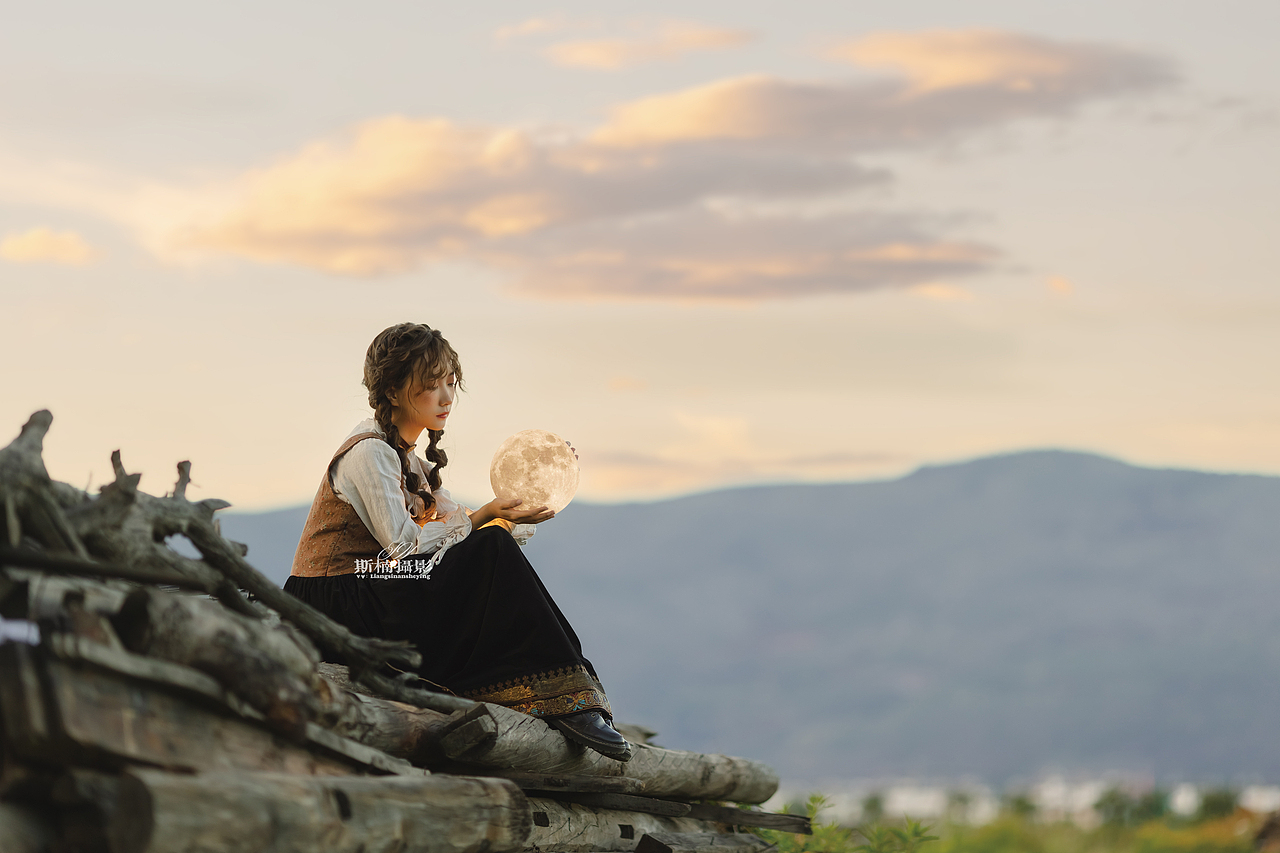 日落尤其浪漫，人间皆是温柔（图ZMzA0MDk5Nzg4） - 人像摄影 - 站酷设计师梁斯楠原创素材 - 站酷ZCOOL