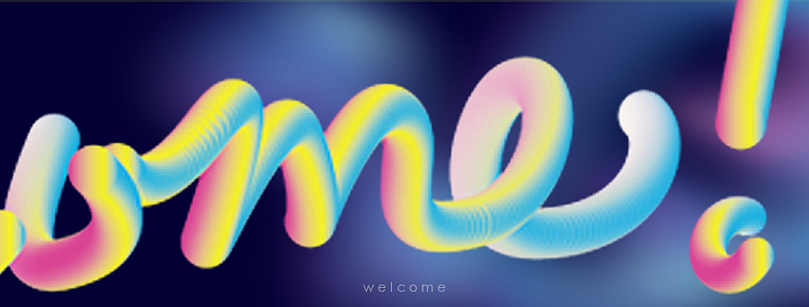 这个主要是画笔描边的熟练使用,用到的工具有:混合工具、倾斜工具、3D旋转、符号、画笔、和描边字