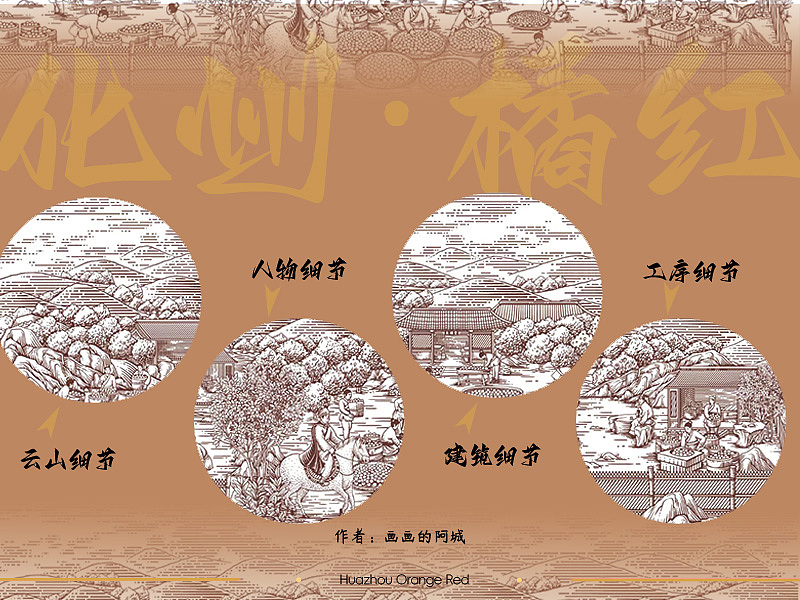 合作插画：良橘堂——橘红茶—画画的阿城（图ZMzc2OTI3NTg0） - 商业插画 - 站酷设计师画画的阿城原创素材 - 站酷ZCOOL