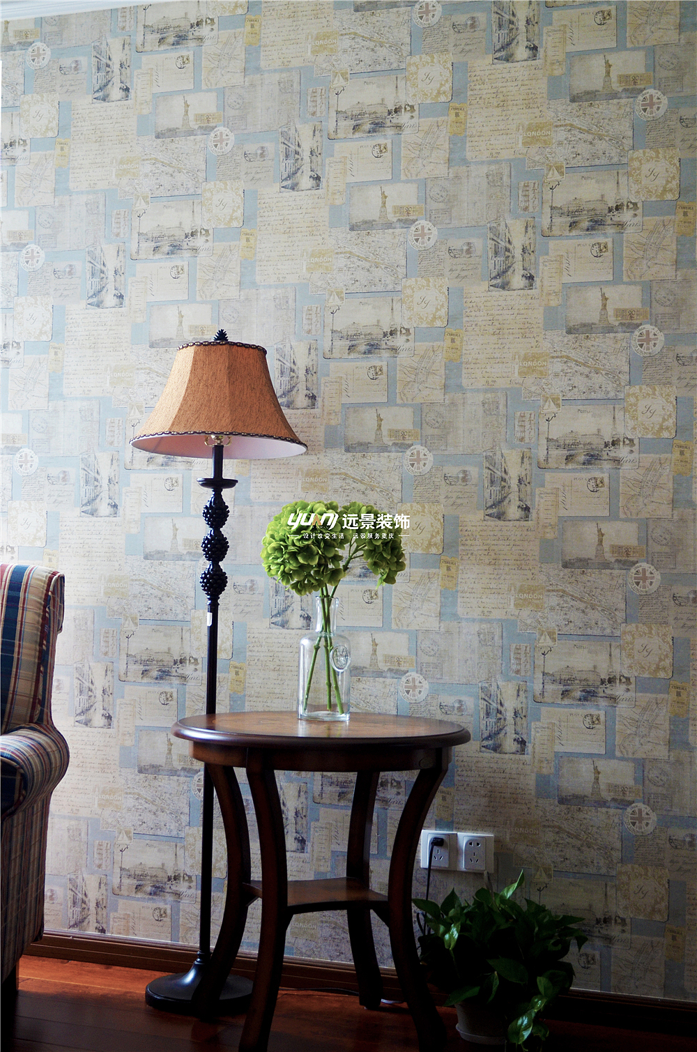 雅居乐装修设计美式风格|远景装饰实景案例