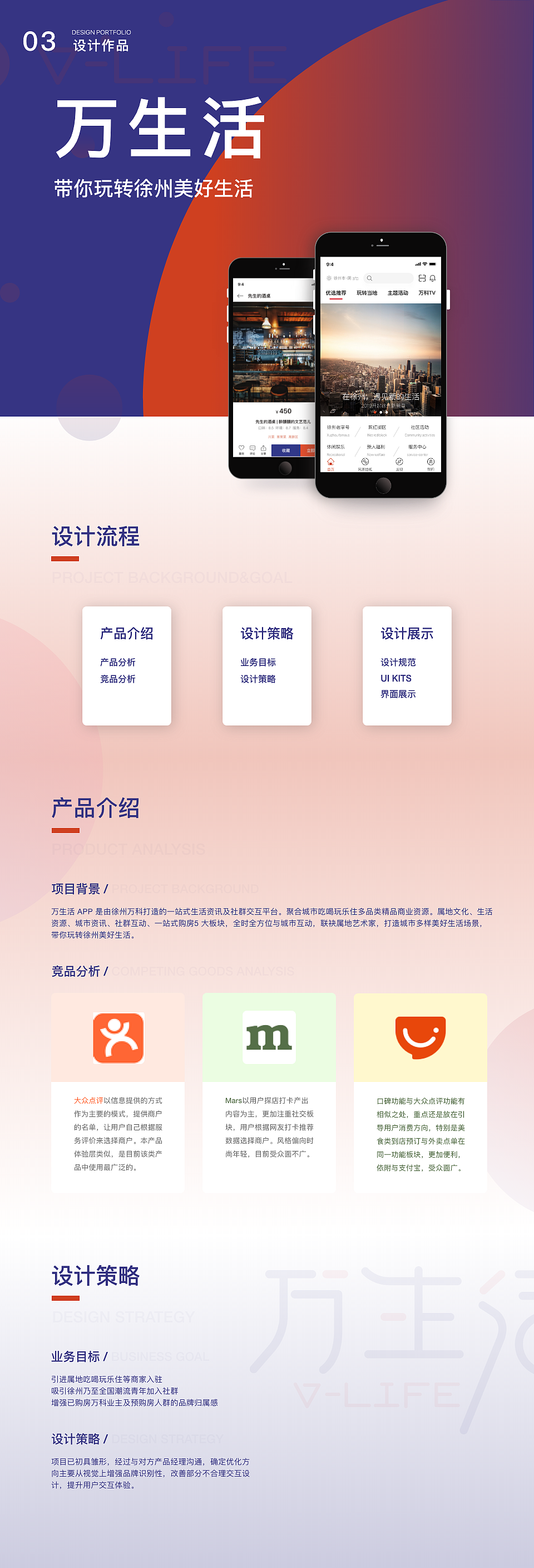 万生活 APP设计复盘