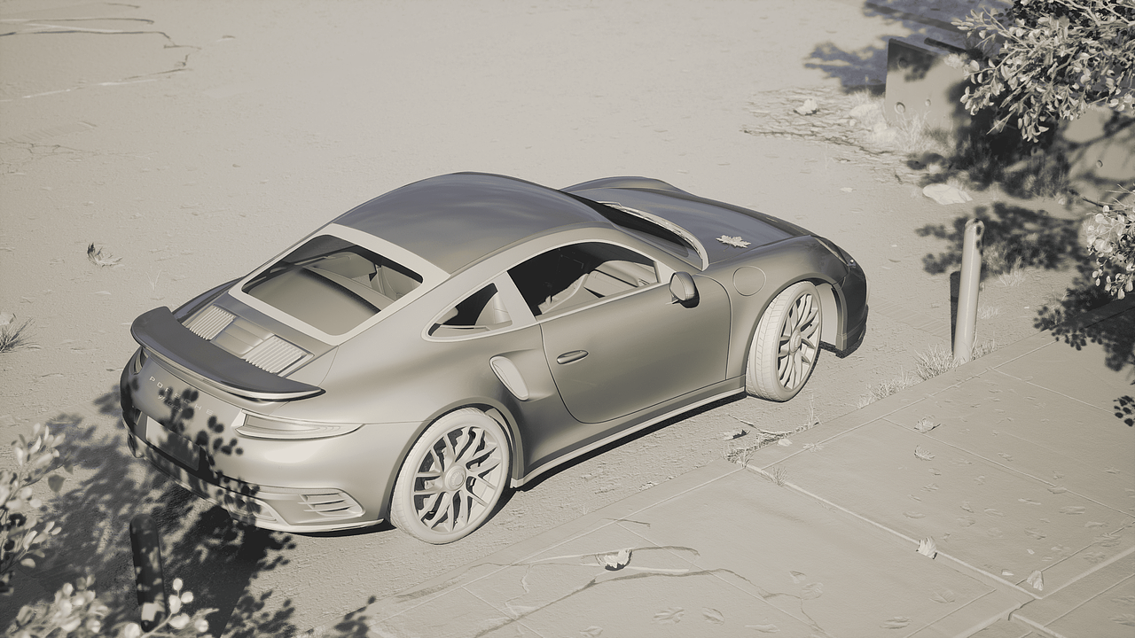 UE5 × Porsche 911 turbo S（图ZMjk2MDk5ODIw） - 机械/交通 - 站酷设计师LiooooBin原创素材 - 站酷ZCOOL