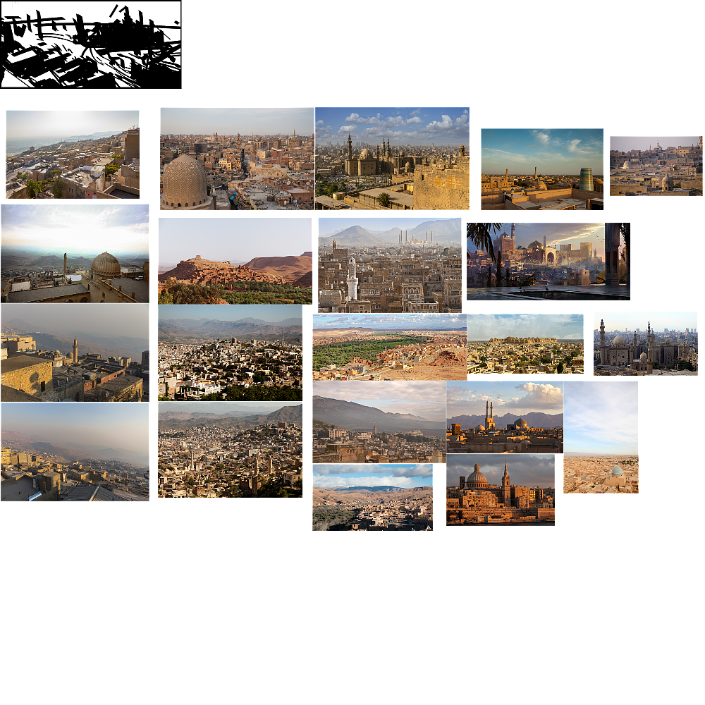 UE5地编转数字汇景,城市系列《神庙》