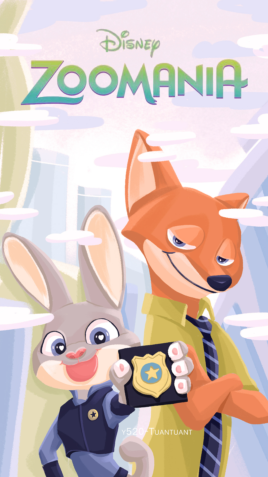 疯狂动物城海报