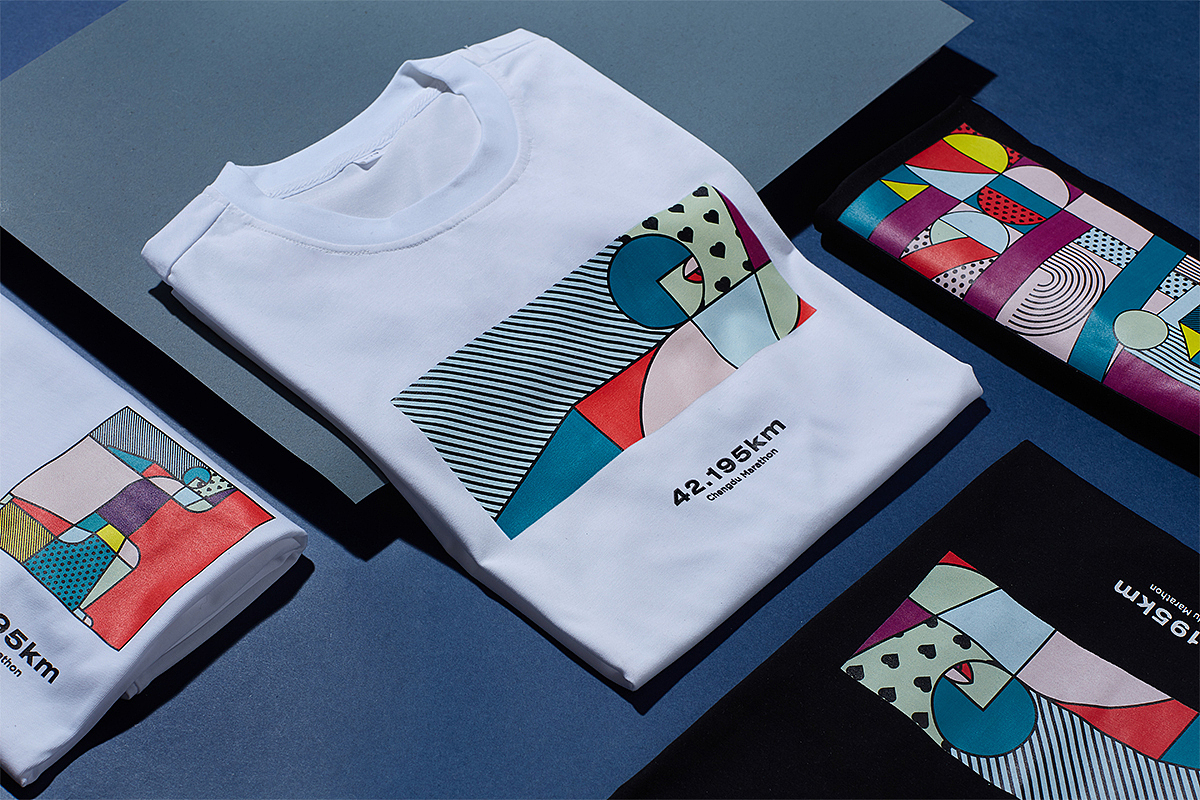 2019成都马拉松文创系列产品（图ZMTg1NDM2MTMy） - 生活用品 - 站酷设计师番酱design原创素材 - 站酷ZCOOL