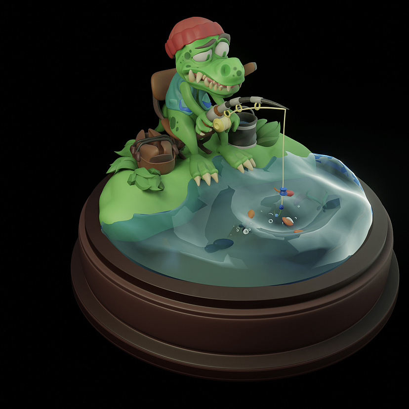 恐龙老爹（图ZMzM1MjI4Njc2） - 艺术插画 - 站酷设计师BravoDesperation原创素材 - 站酷ZCOOL