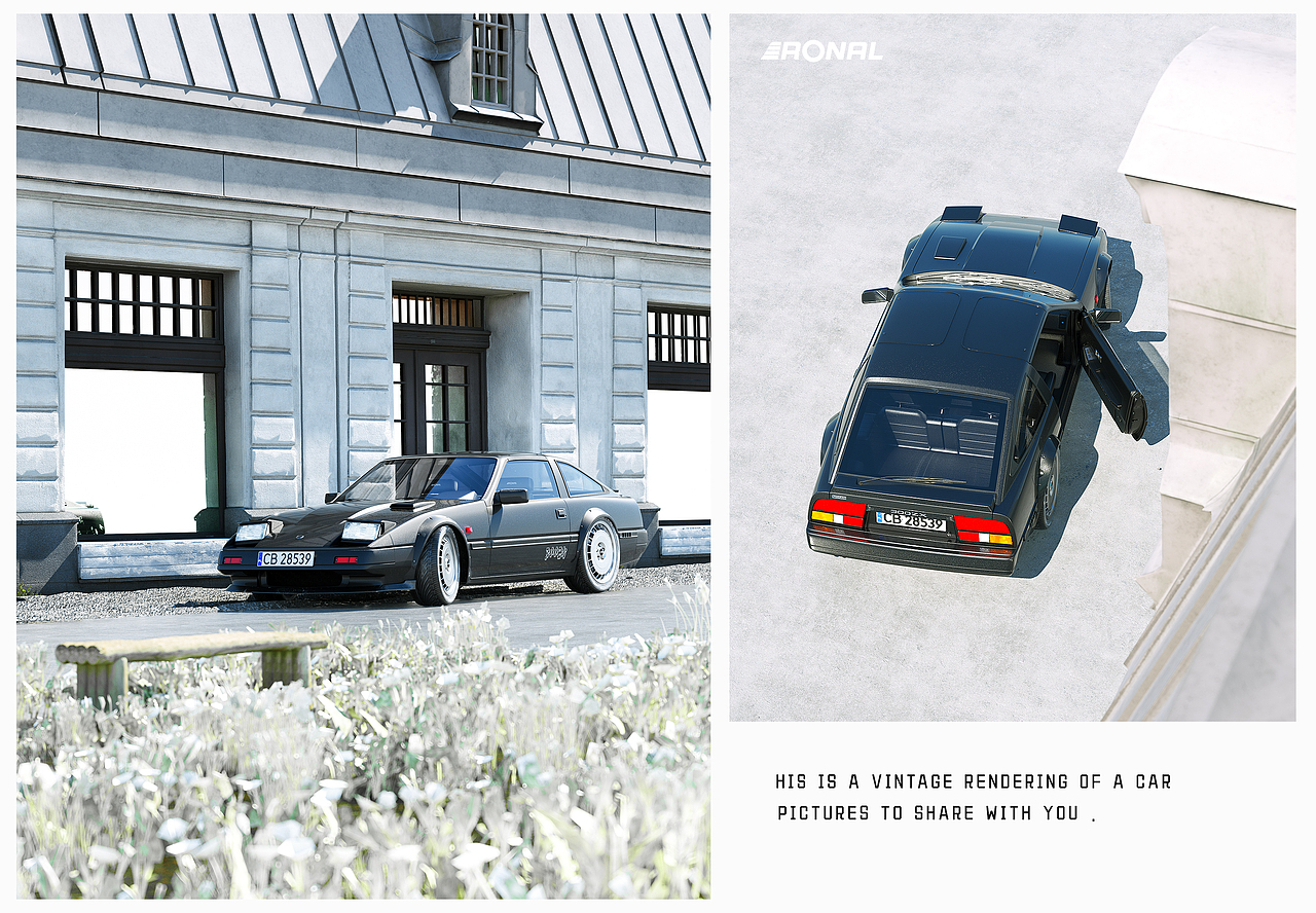 3D汽车渲染-300ZX（图ZMjY0NDQ2MDAw） - 机械/交通 - 站酷设计师刻影原创素材 - 站酷ZCOOL