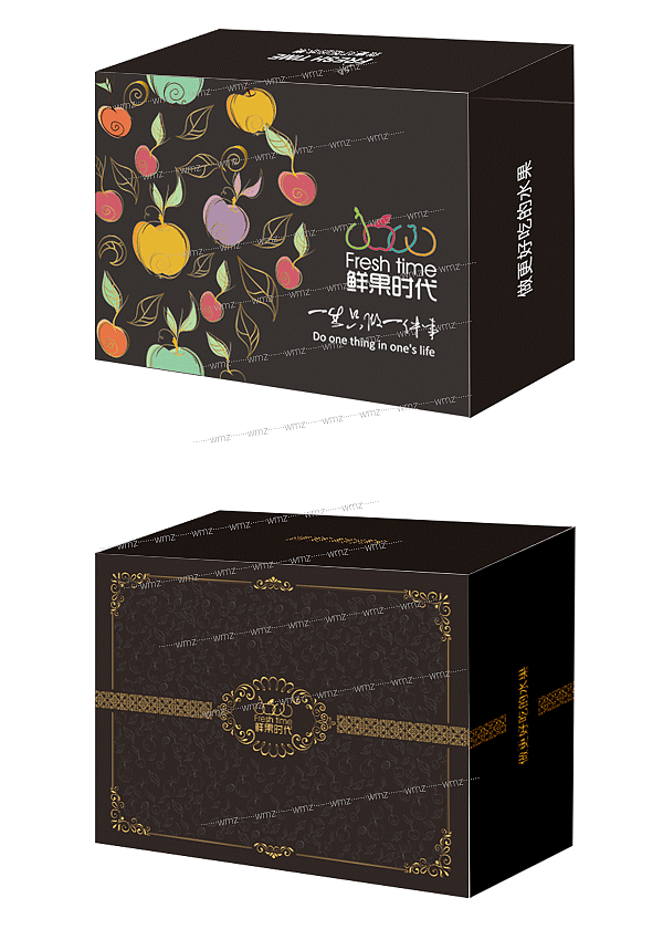 黑色系礼盒（图ZMTM3NjgxMTAw） - 包装 - 站酷设计师吴明珠原创素材 - 站酷ZCOOL