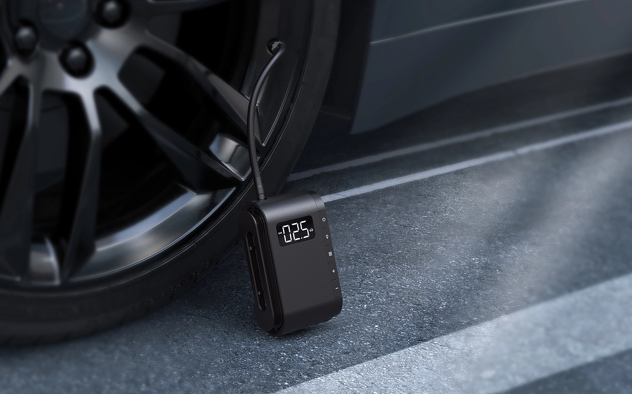 智能便携充气泵