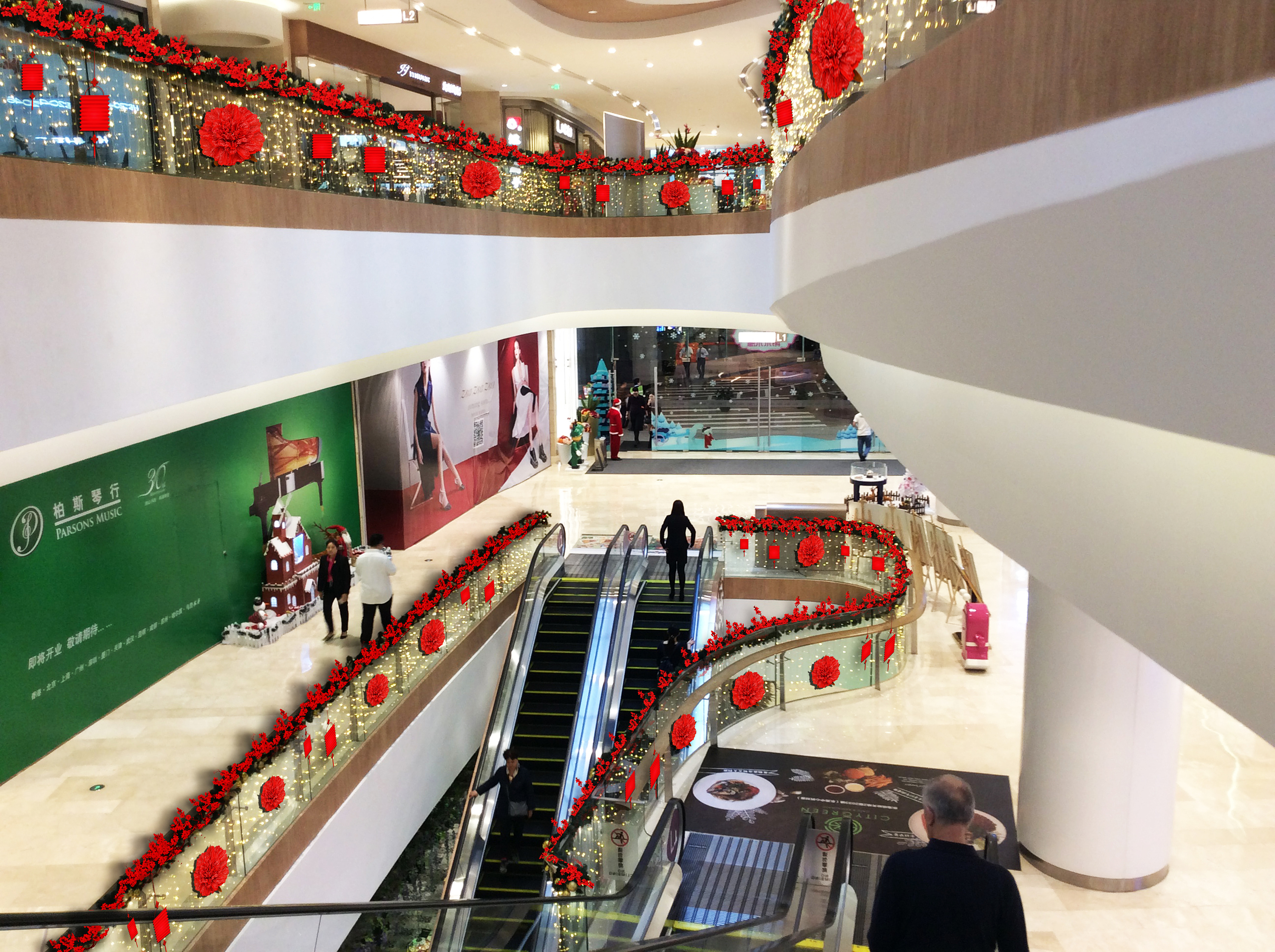 商场门头装饰效果图