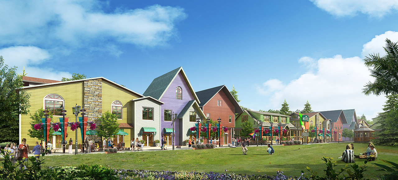 贵州省遵义市余庆县同心路建筑景观项目（图ZODAxMjc5NDg=） - 建筑设计 - 站酷设计师九层之台原创素材 - 站酷ZCOOL