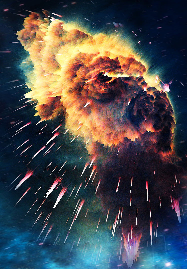 3d效果海报背景