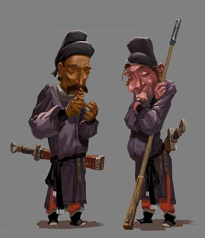 过去在几个公司作品 练习