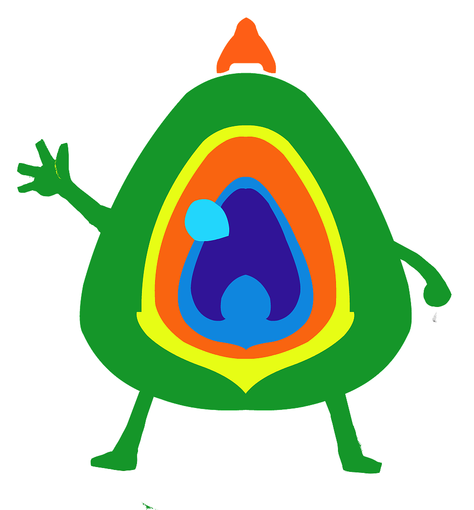 新奥义动漫社logo、吉祥物、IP卡通设计