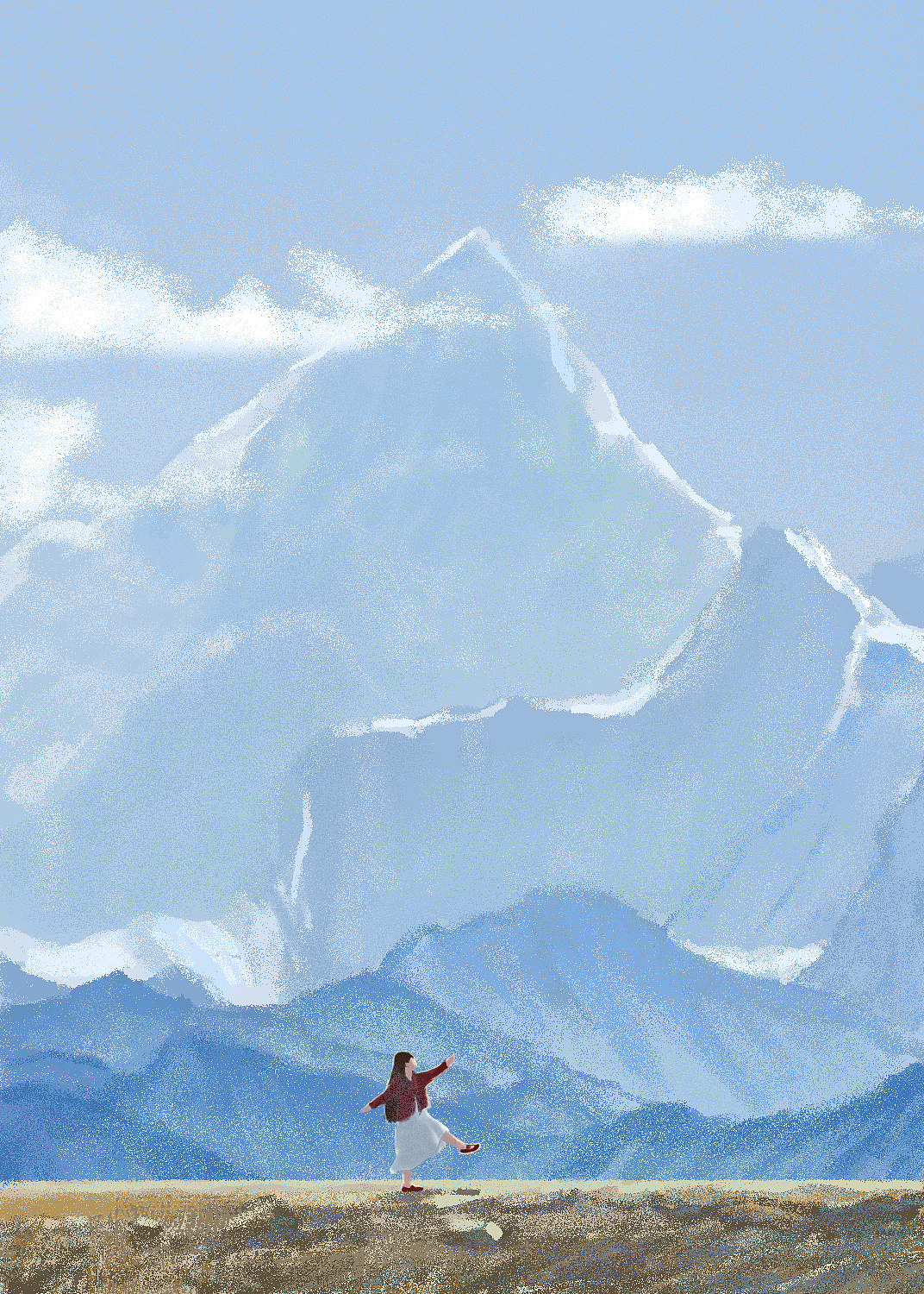 风景速涂，甜甜的治愈系（图ZMjgxNDQwMTQ4） - Writing Exercises - 站酷设计师D_夏春秋原创素材 - 站酷ZCOOL