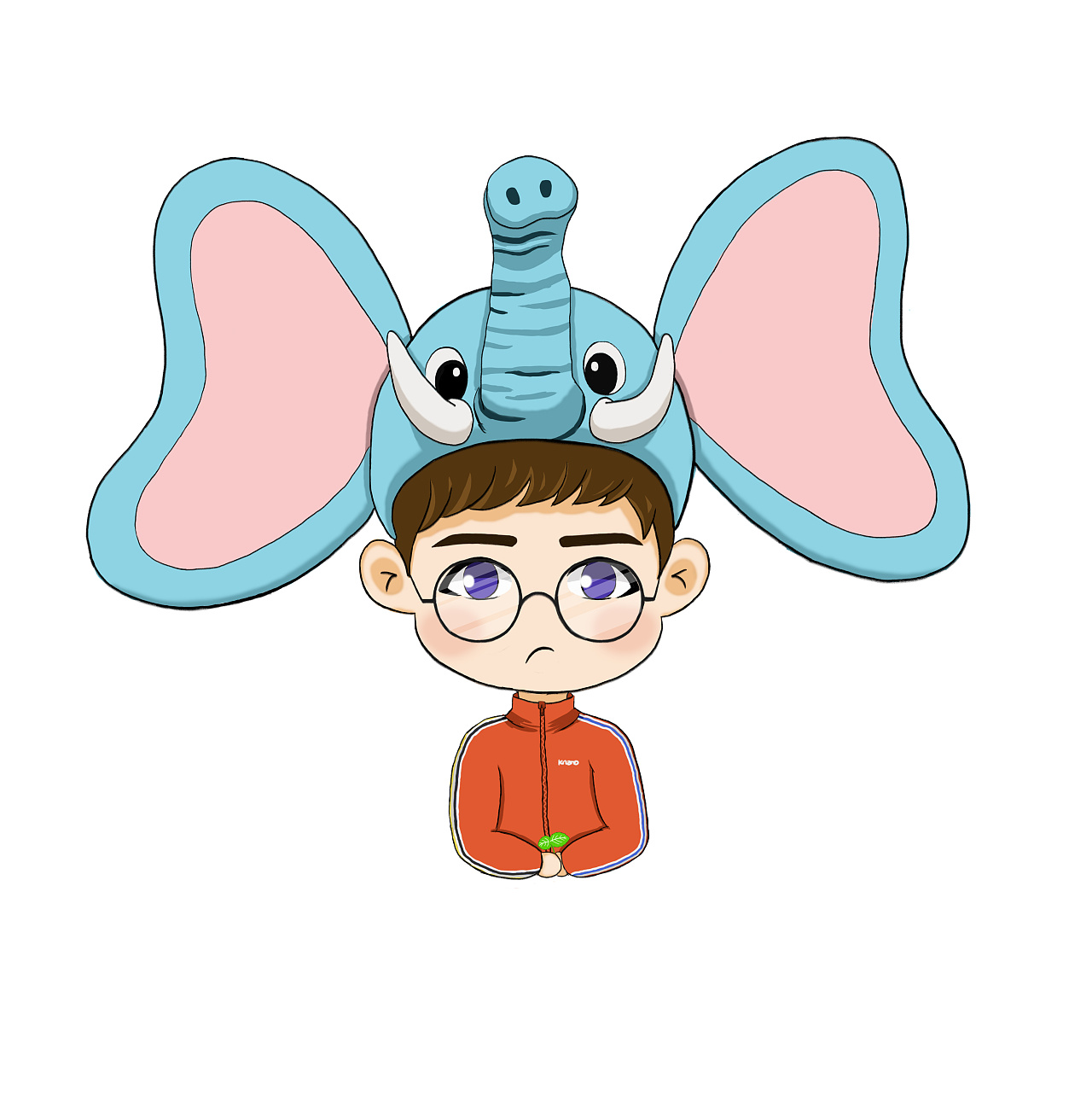 加油威基基q版手绘