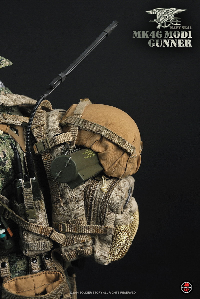 SoldierStory 美国海军海豹突击队 MK46 MOD1机鎗手（图ZMTExMDIwMTky） - 手办/模玩 - 站酷设计师SoldierStory原创素材 - 站酷ZCOOL