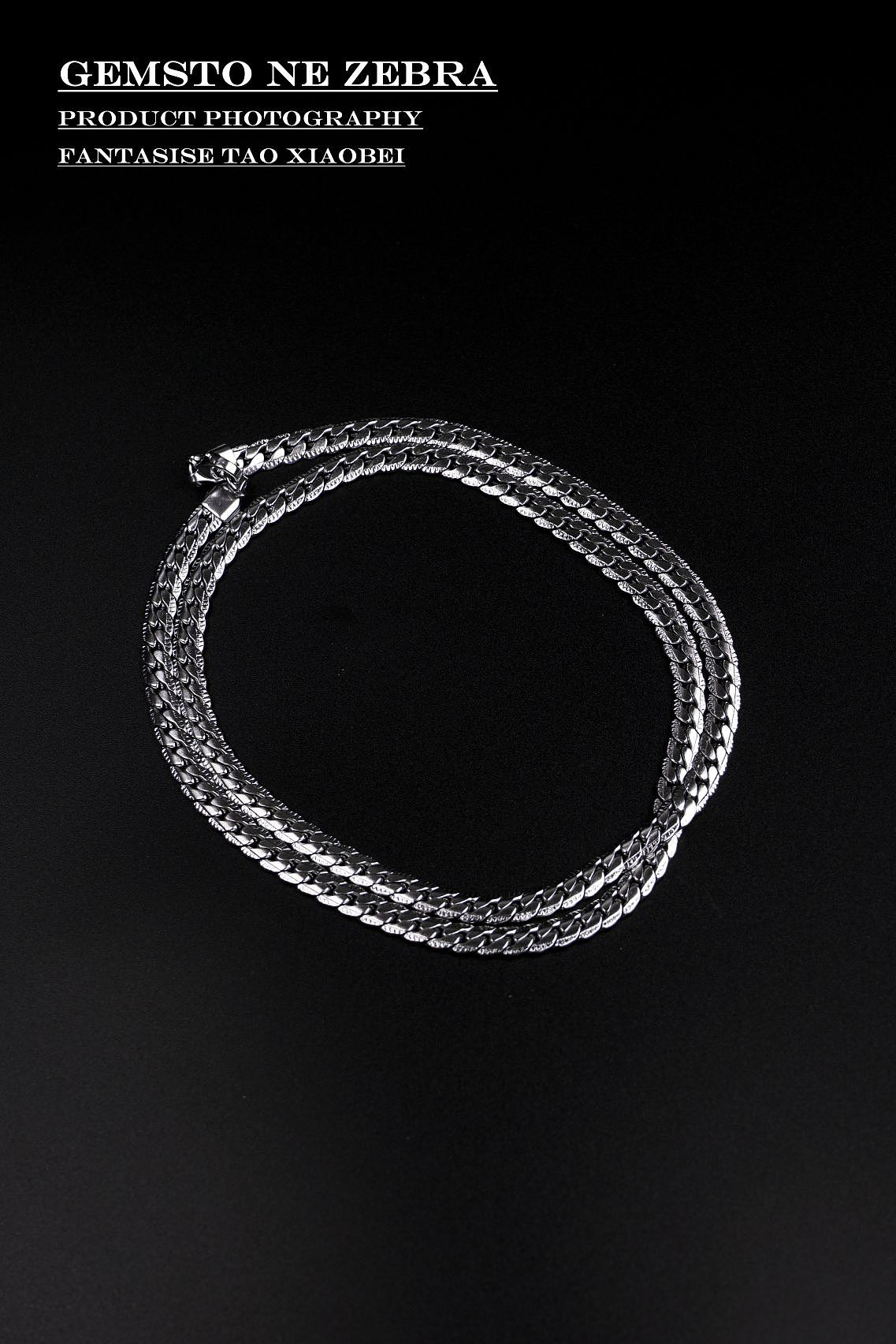 古巴项链产品图拍摄