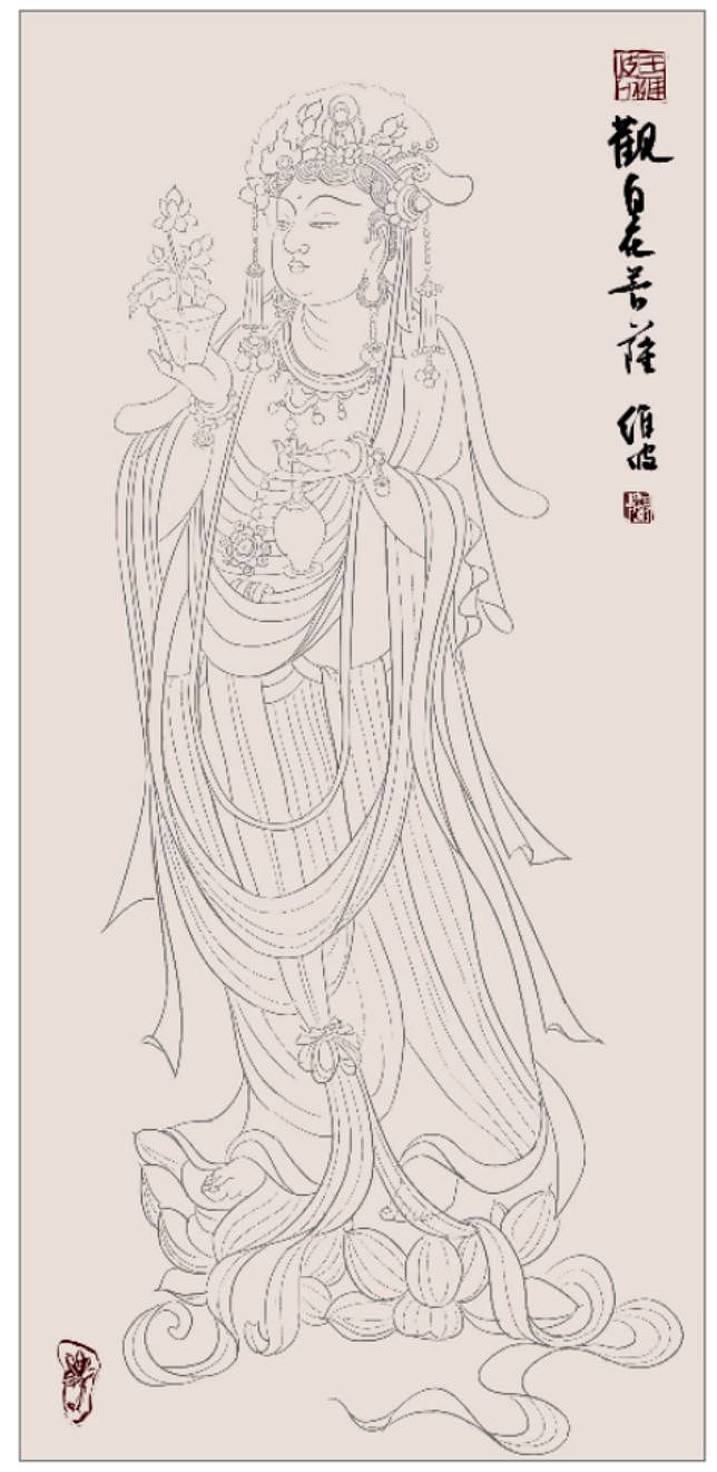 中国古代人物白描13/50（图ZMzUxNTQ0OTA4） - 儿童插画 - 站酷设计师挑着灯拿着剑原创素材 - 站酷ZCOOL