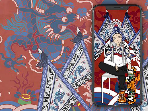 当中国传统元素遇上国潮