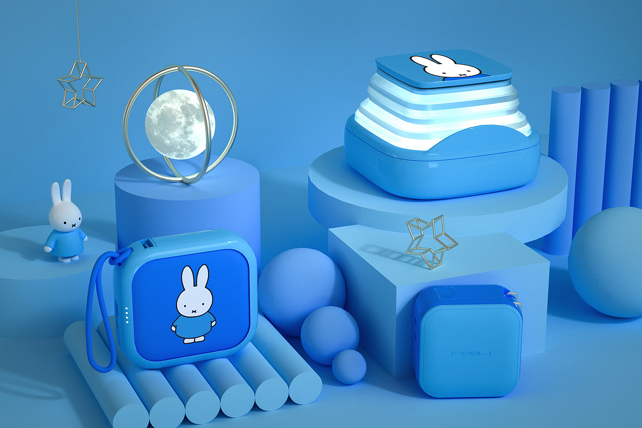 可爱品牌渲染海报合集（图ZMjIyOTA1NTUy） - 品牌 - 站酷设计师周咸咸原创素材 - 站酷ZCOOL