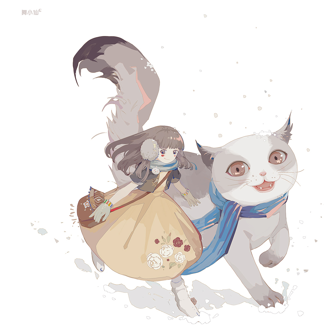 大猫猫系列~~~~~~~~~（图ZMTYwNzk3NTY0） - 商业插画 - 站酷设计师舞小仙原创素材 - 站酷ZCOOL