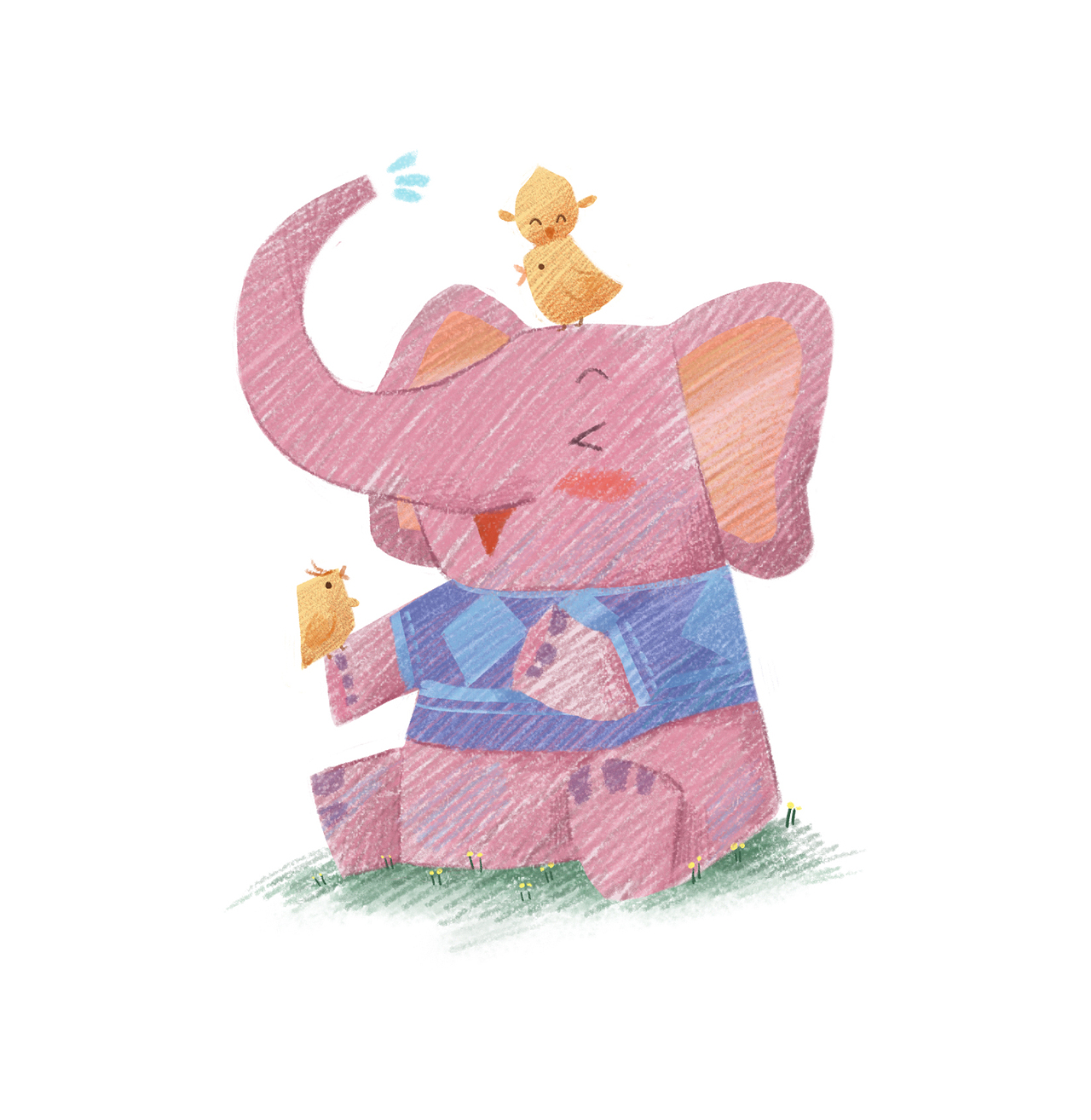 2-5月份部分插画总结（图ZMjA3ODYwNTQ0） - 儿童插画 - 站酷设计师卡卡的糖朝原创素材 - 站酷ZCOOL