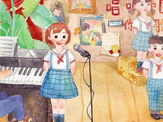 图书插画（个人主页-ZMjQxNzQ4Njg=） - 商业插画 - 站酷设计师豆子陈原创素材 - 站酷ZCOOL