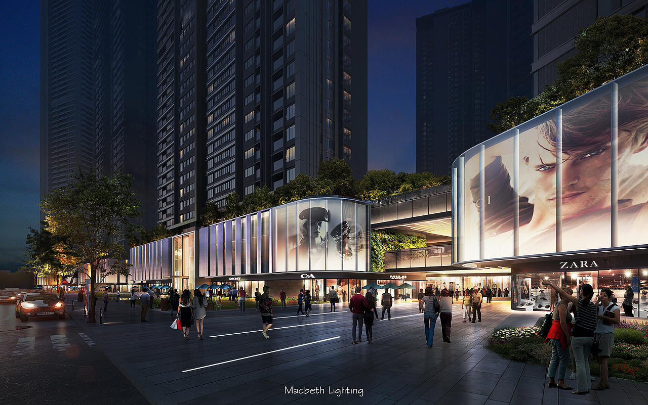 6~7月 商务楼宇夜景灯光设计风云~~