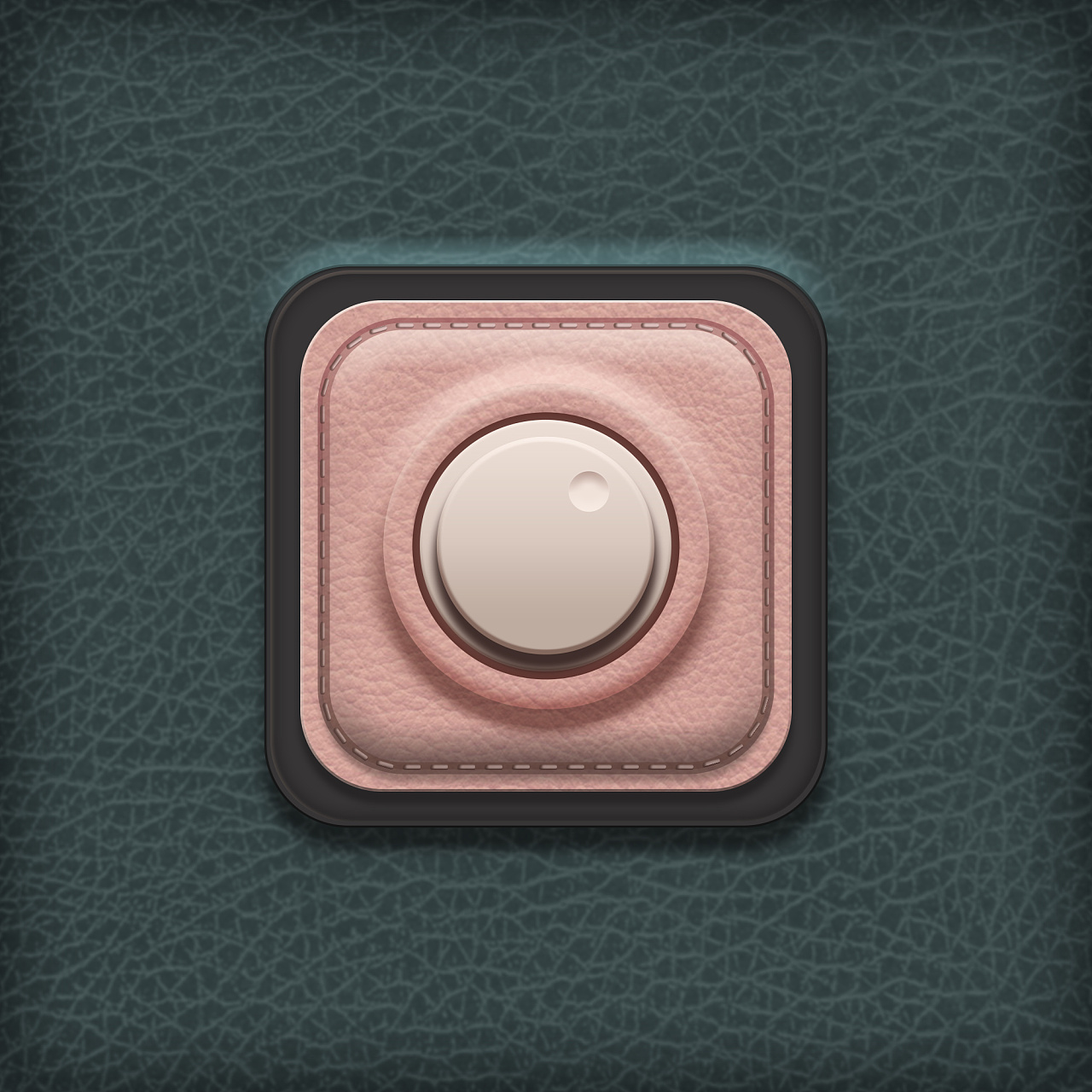 一组拟物写实化icon