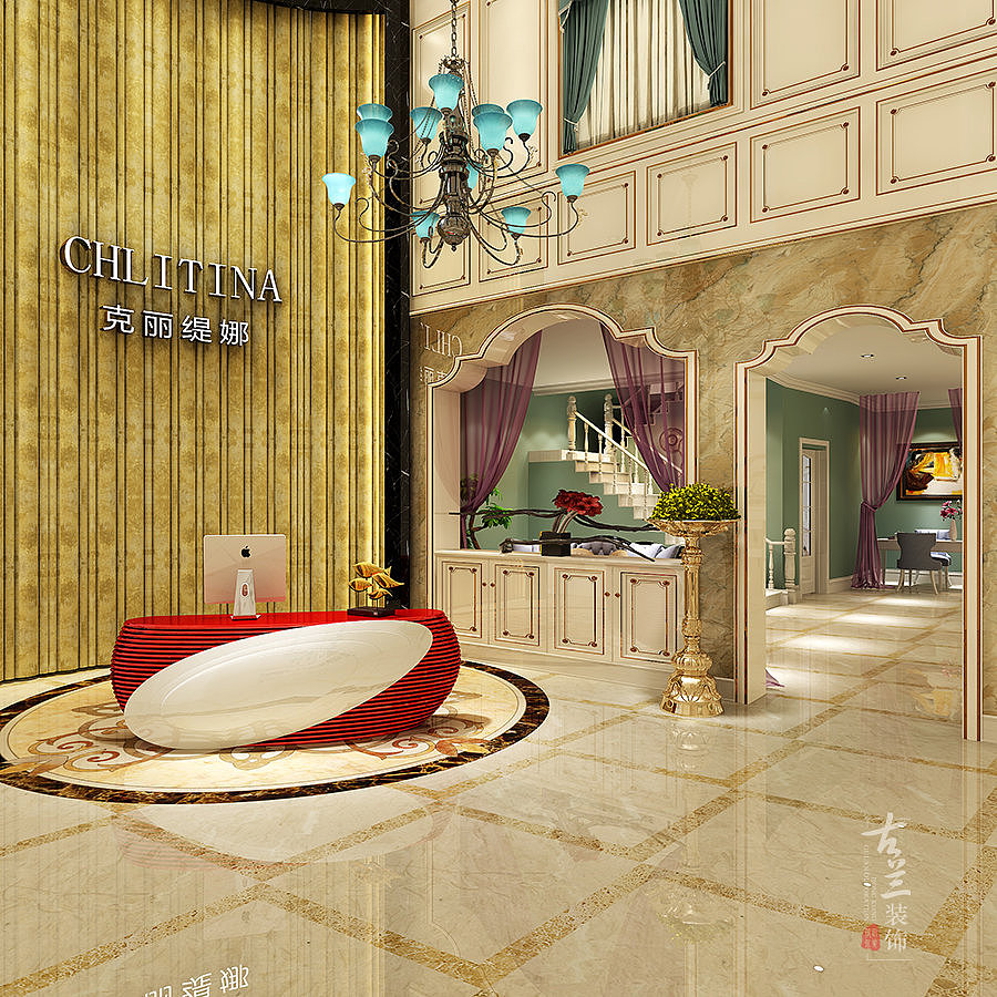 【克丽缇娜美容院(二十四城店)】成都专业美容院设计