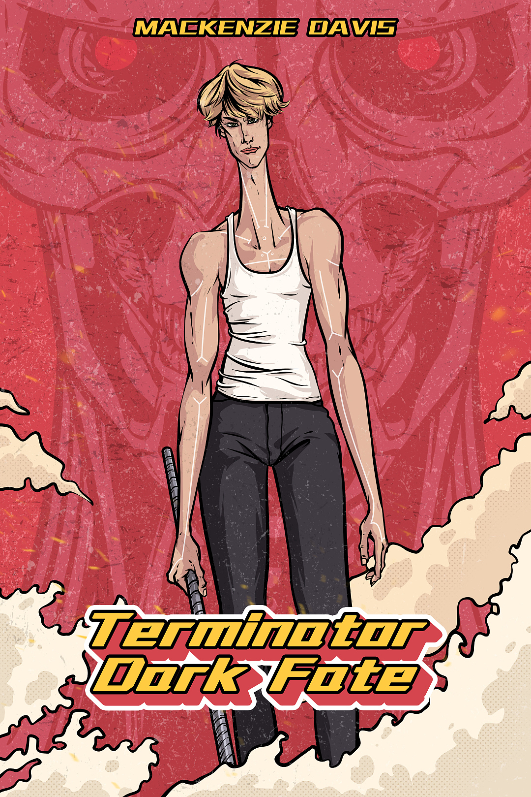 《终结者：黑暗命运》（暂译）同人插画海报（图ZMTc3OTYzNzQ0） - 商业插画 - 站酷设计师美术工人CHANG原创素材 - 站酷ZCOOL