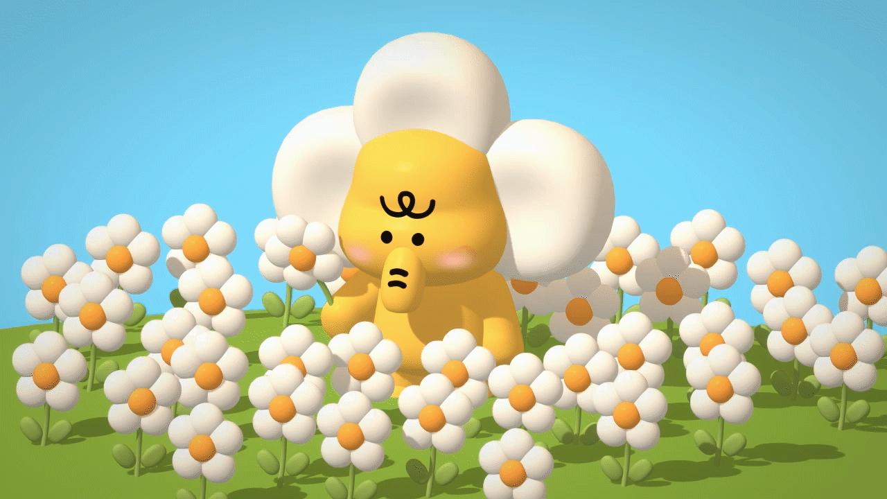 华润万象生活——小花（图ZMzI1NjQwMzUy） - IP形象 - 站酷设计师温柱子原创素材 - 站酷ZCOOL