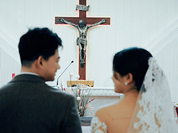 婚礼跟拍｜客片 🕊️神圣的教堂婚礼