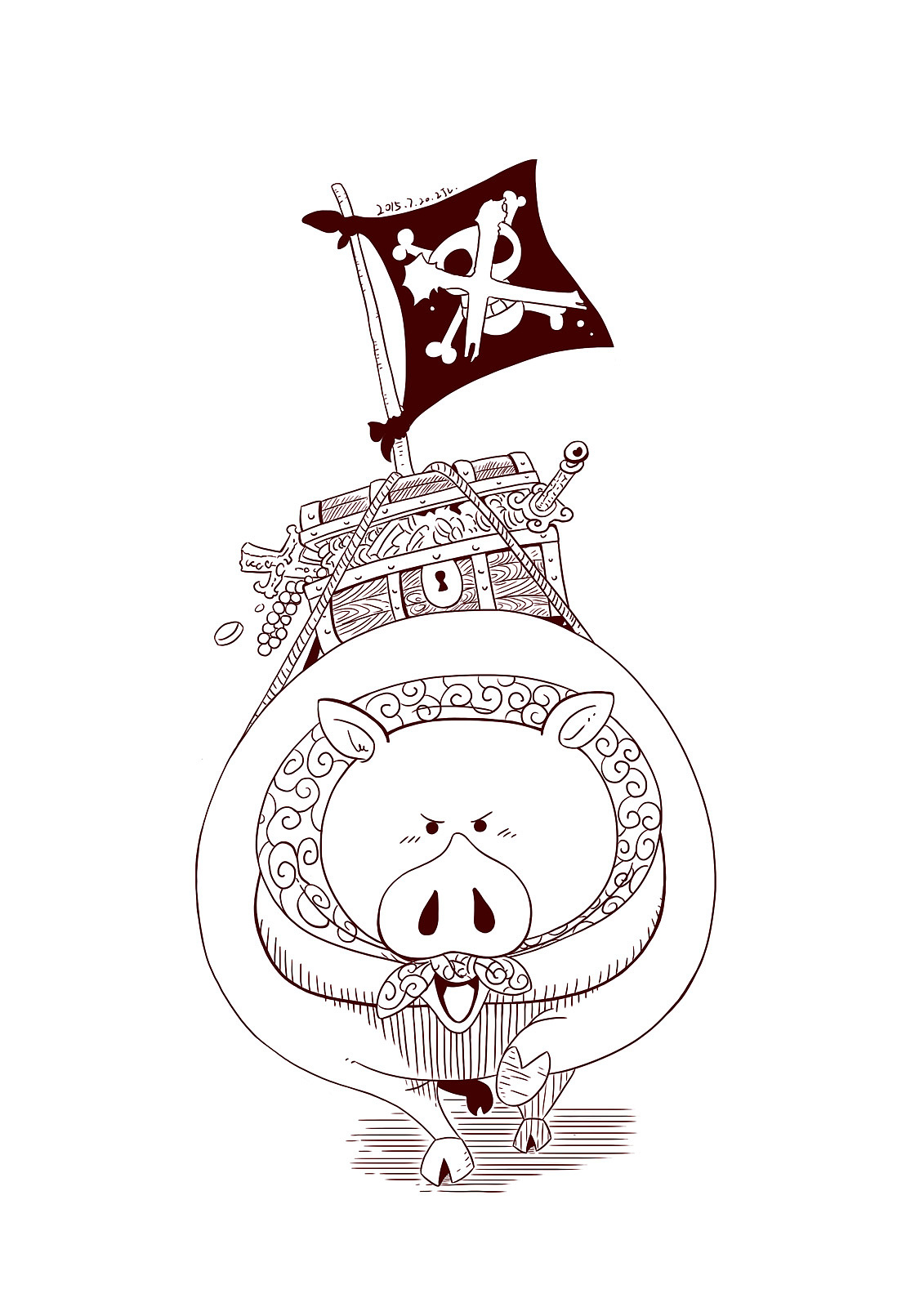 百图斩【2015.10.15. 更新至第一百斩】（图ZMzExNTEwMjA=） - 创作习作 - 站酷设计师小白LYN原创素材 - 站酷ZCOOL