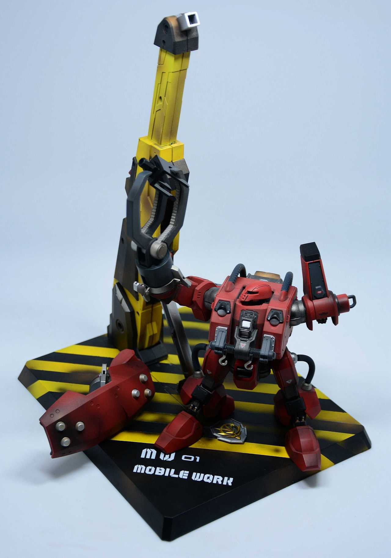 【高达模型】工业涂装试手 —— HG机动工兵&作业地台