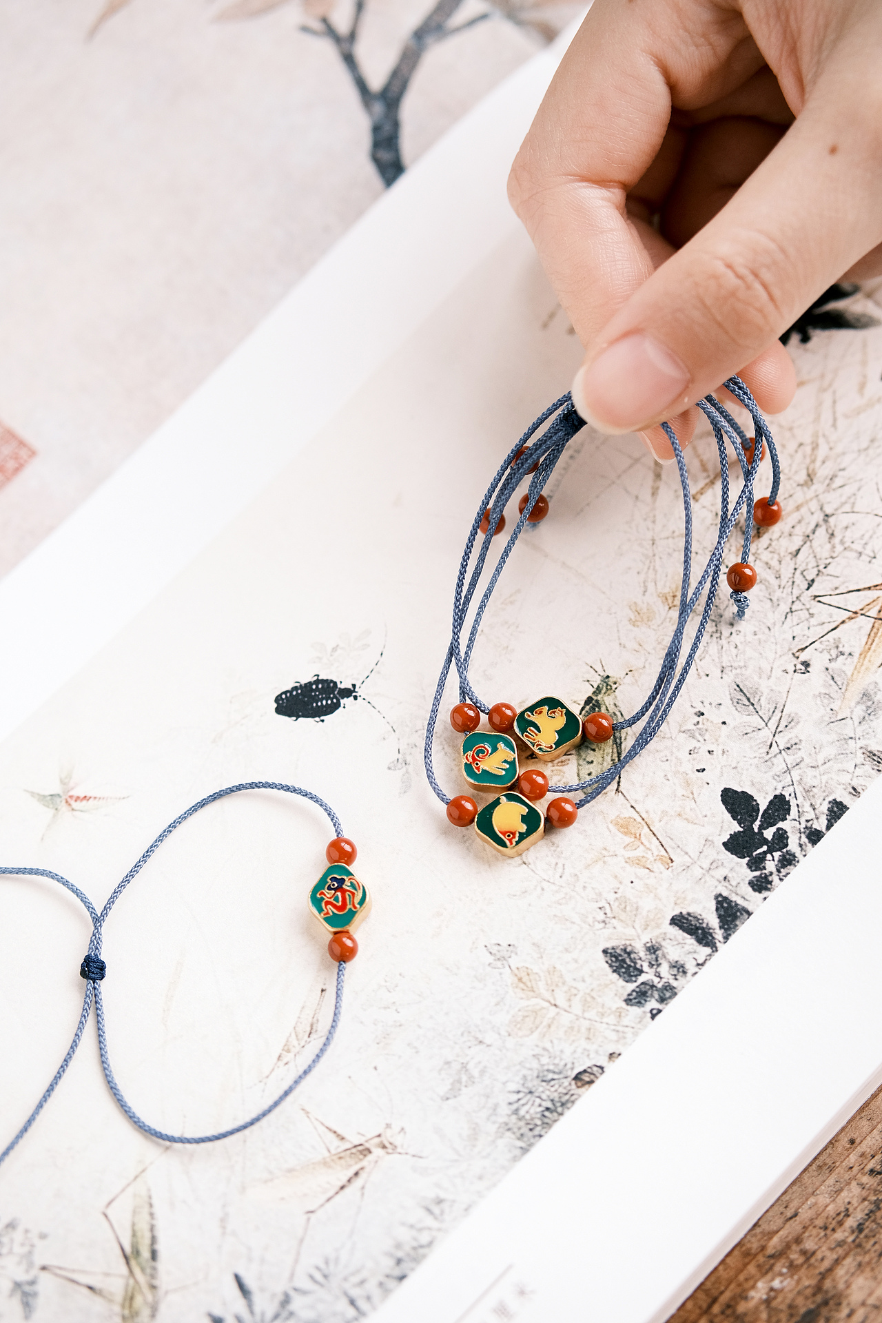 12生肖天然保山南红手绳