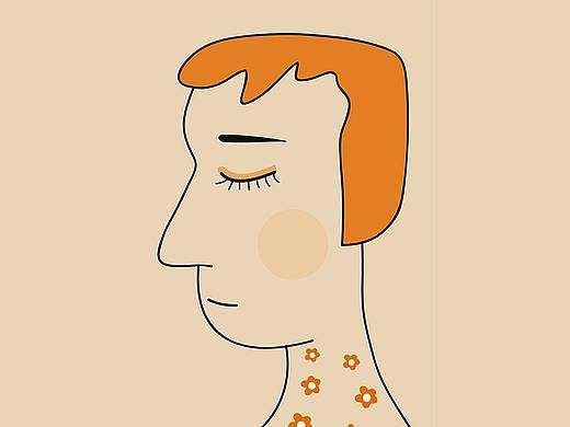 抽象人物 简笔画 人物抽象手绘