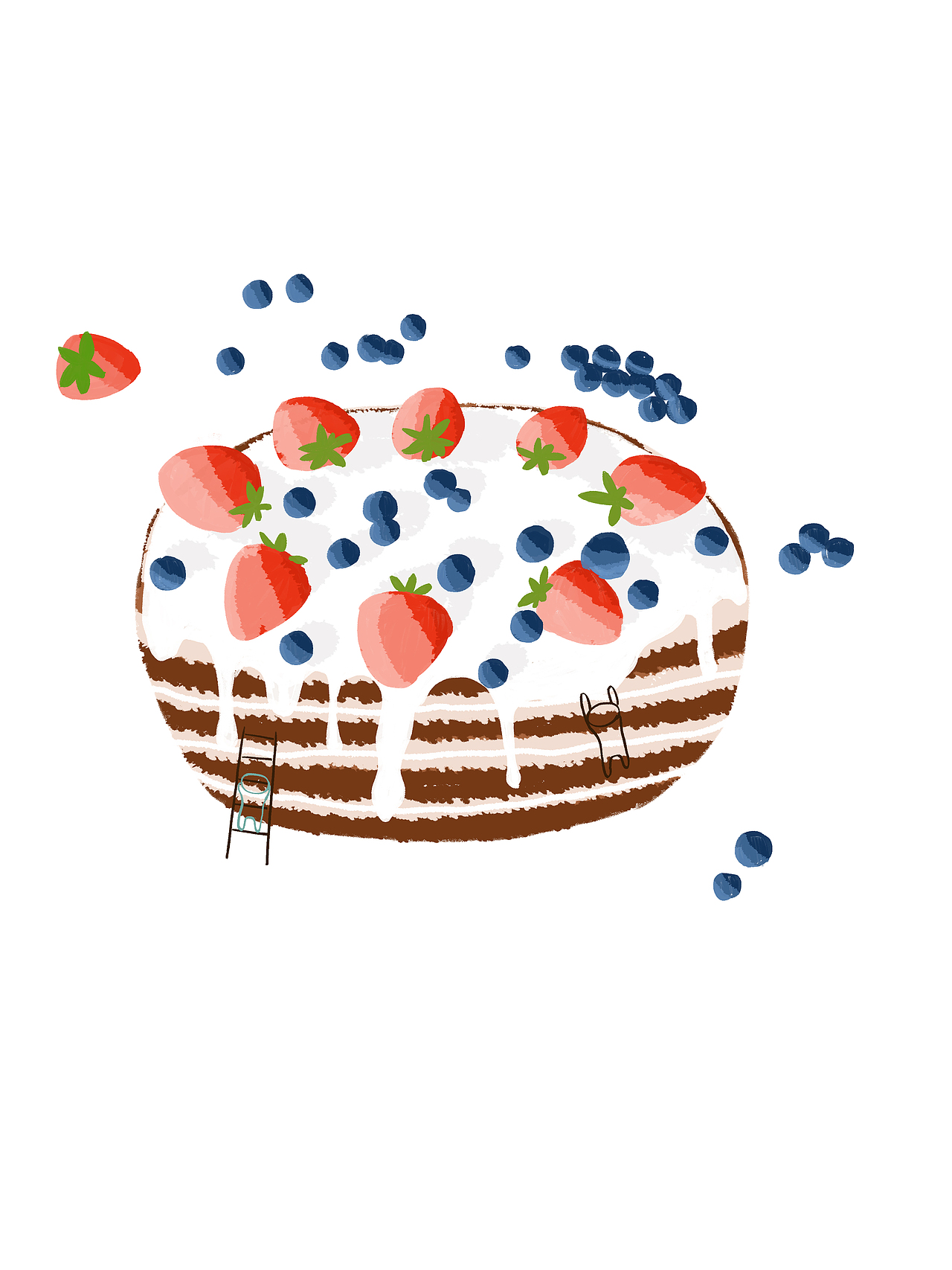 🍓cake“历程”（图ZMTkwMjA3OTEy） - 创作习作 - 站酷设计师hanlu_asil原创素材 - 站酷ZCOOL