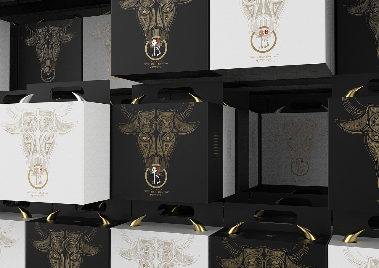 人生的黑白两面 / 极简黑-酒包装设计（图ZMjIzMDUxNzQ4） - 包装 - 站酷设计师柏星龙设计原创素材 - 站酷ZCOOL
