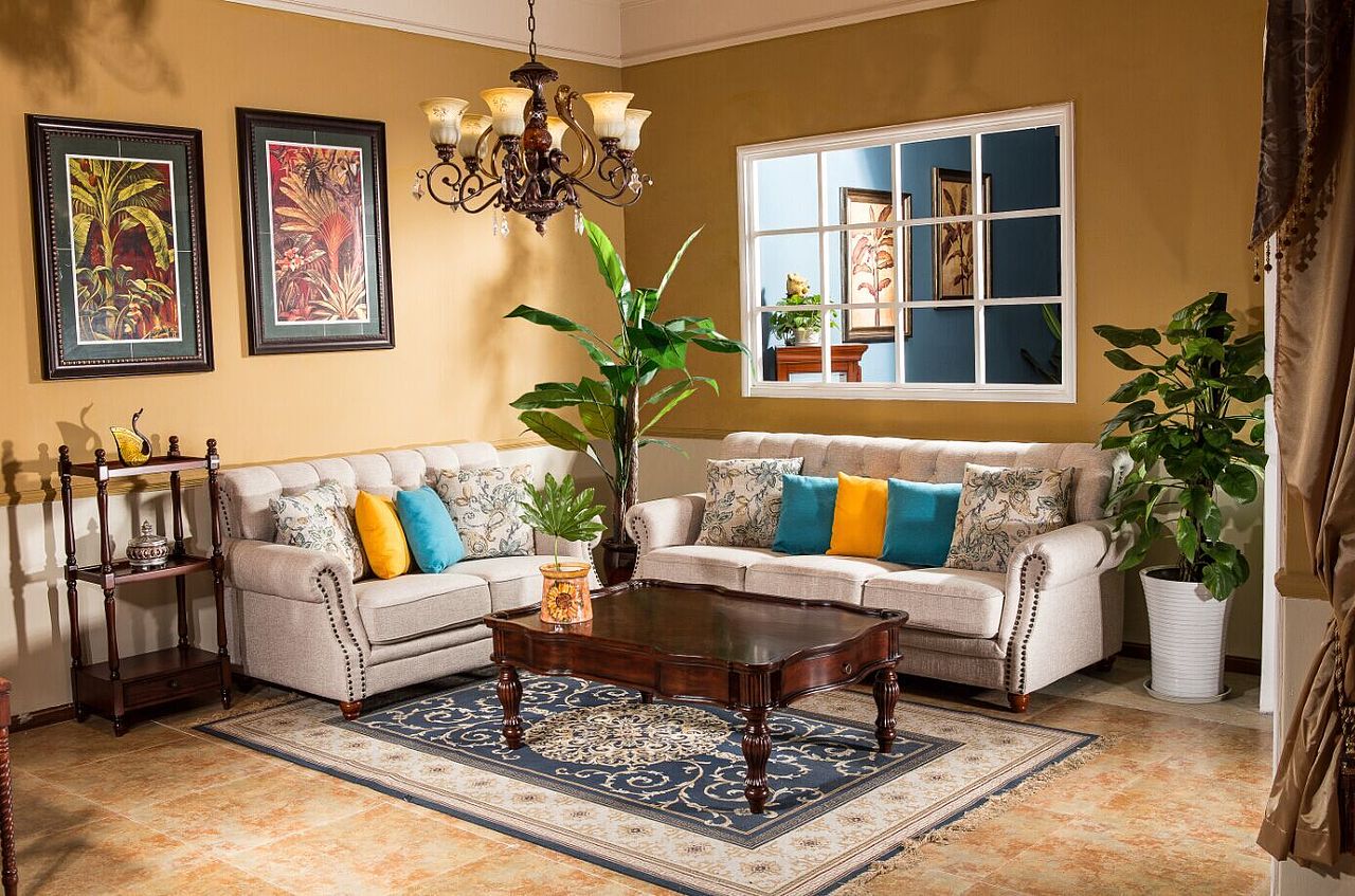 美式乡村简约布艺棉麻沙发家具详情页（图ZNTE5NTQwMjQ=） - 电商 - 站酷设计师六色原创素材 - 站酷ZCOOL