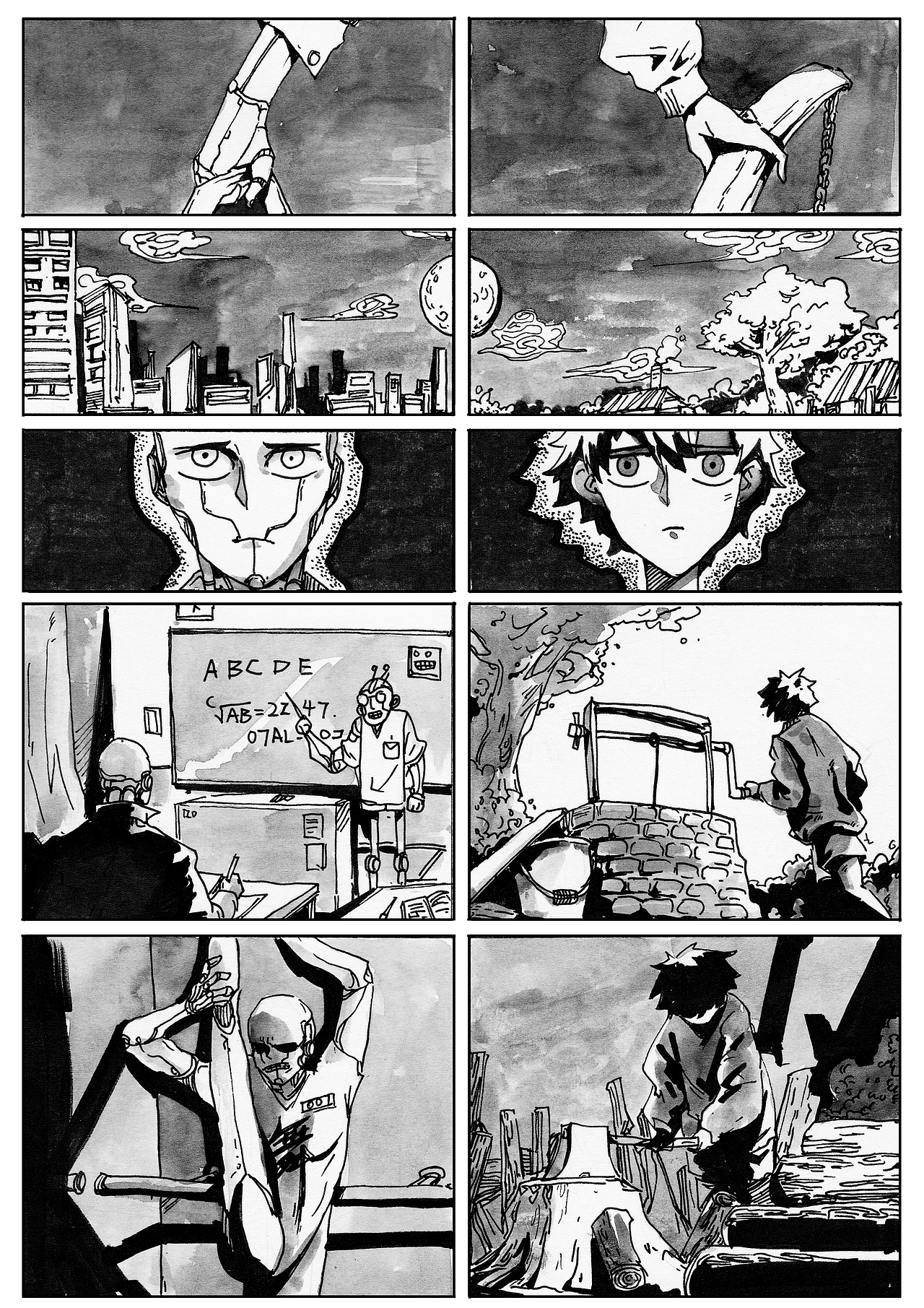 《我们都一样》——短片漫画