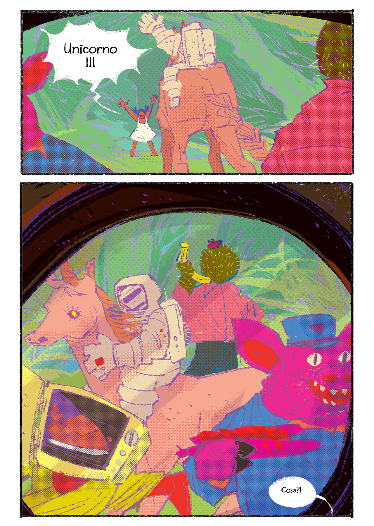 意大利独立漫画合作（图ZMTY5NjA4MDAw） - 短篇/格漫 - 站酷设计师杨一是在博洛尼亚原创素材 - 站酷ZCOOL