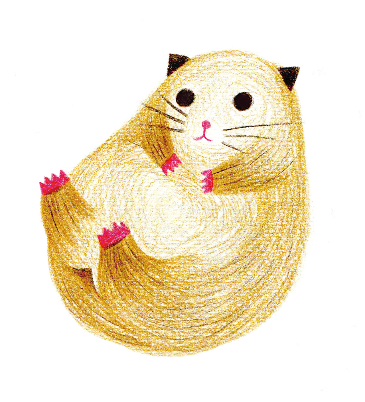 仓鼠|插画|商业插画|我是z小姐 - 原创作品 - 站酷 (zcool)