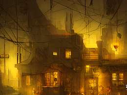 #AI创作实验室#复古，街区，老鼠