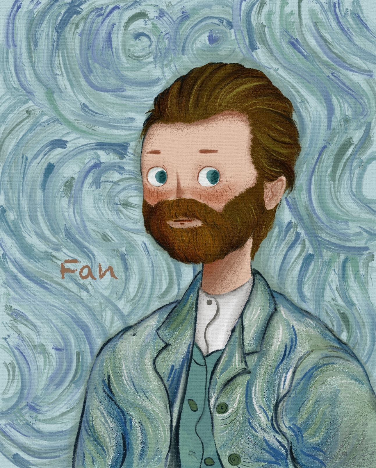 萌萌的名画|插画|儿童插画|饭饭sep - 原创作品 - 站酷 (zcool)